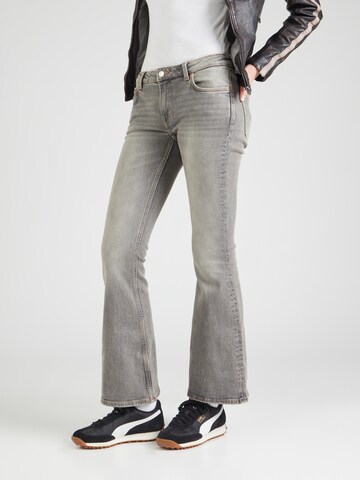 WEEKDAY Flared Jeans 'Flame' in Grau: Vorderseite