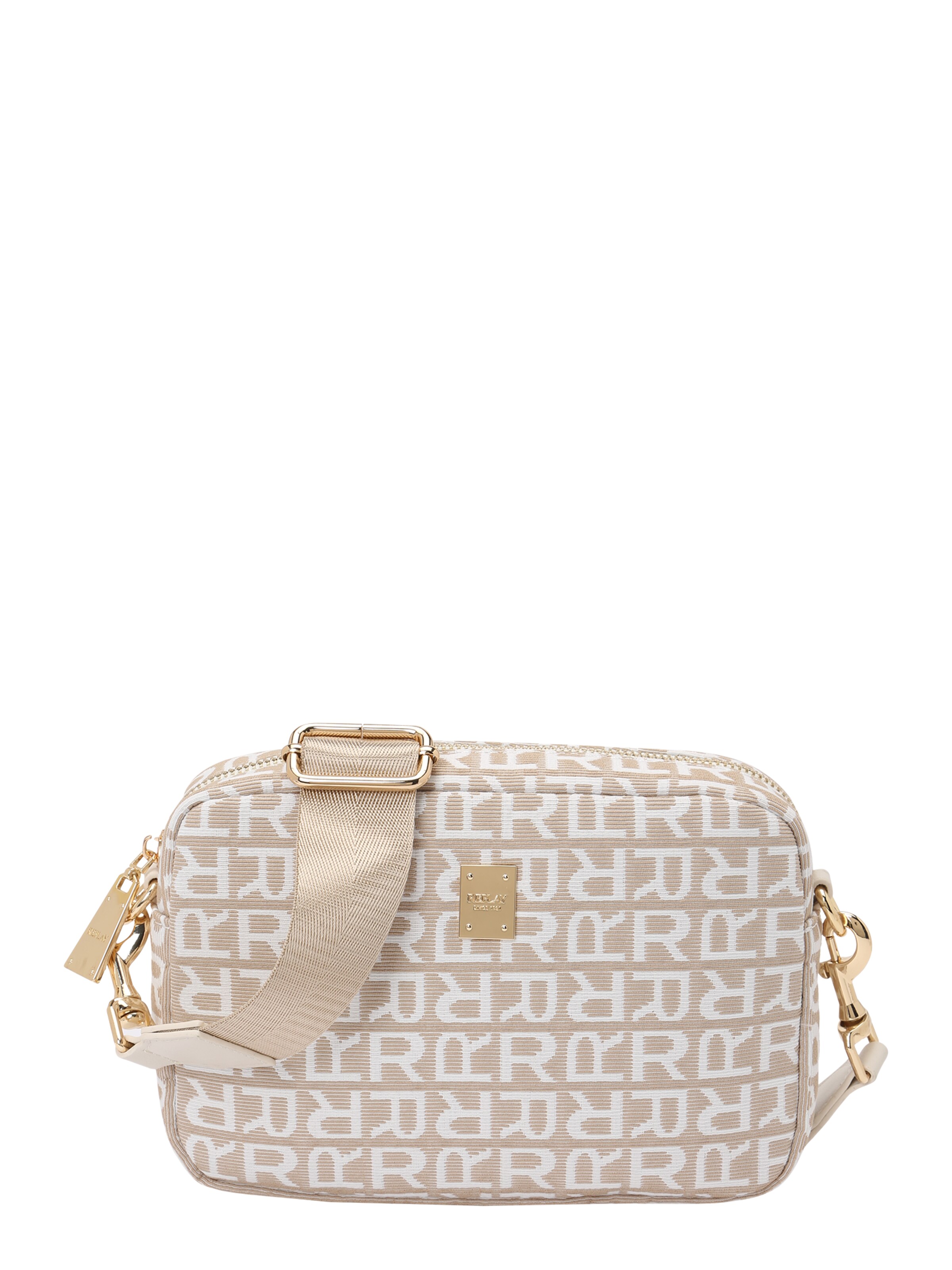 Borsa a tracolla di REPLAY in beige: frontale