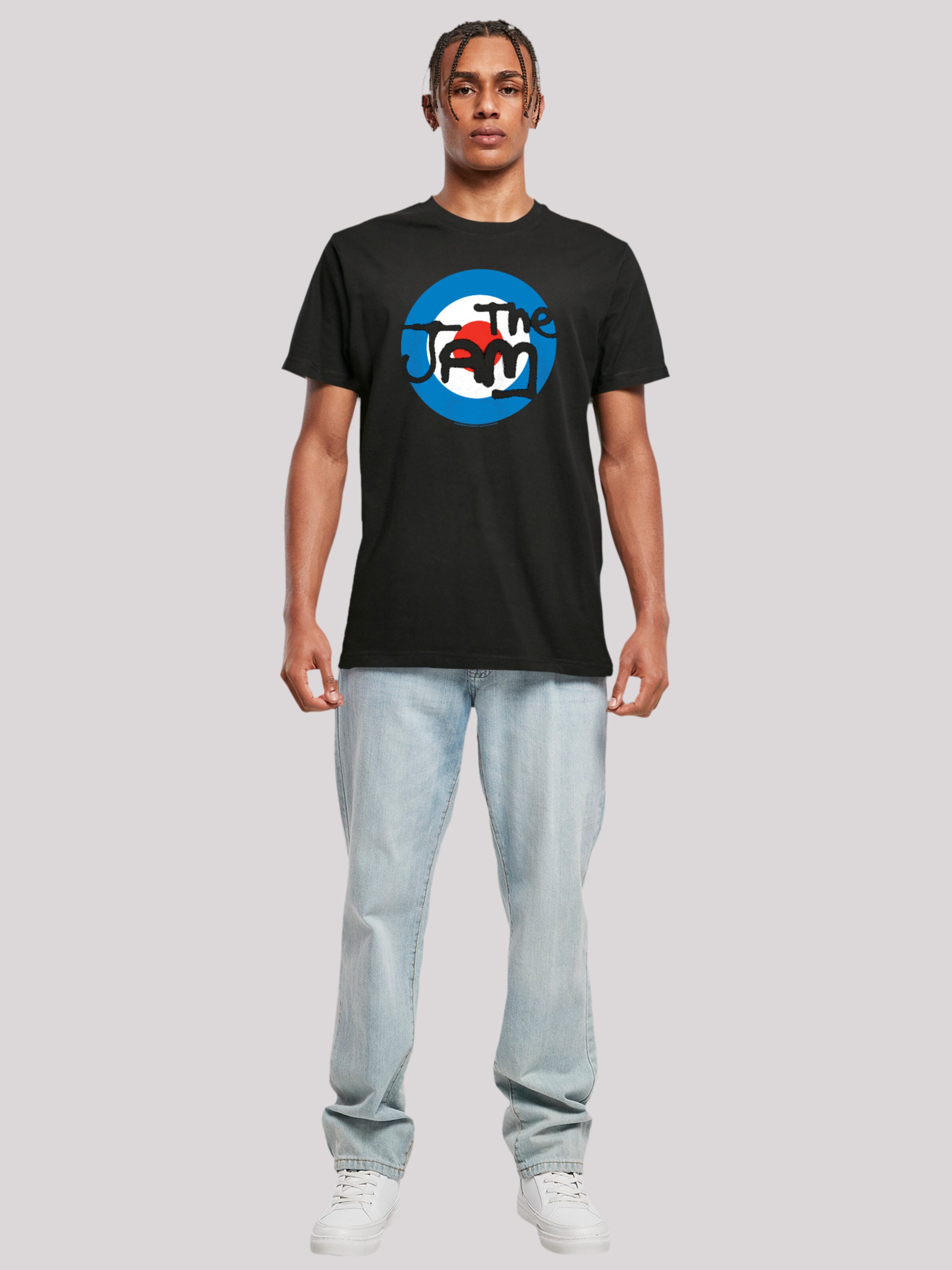F4NT4STIC Shirt 'The Jam Band Classic Logo' in Black | ABOUT YOU