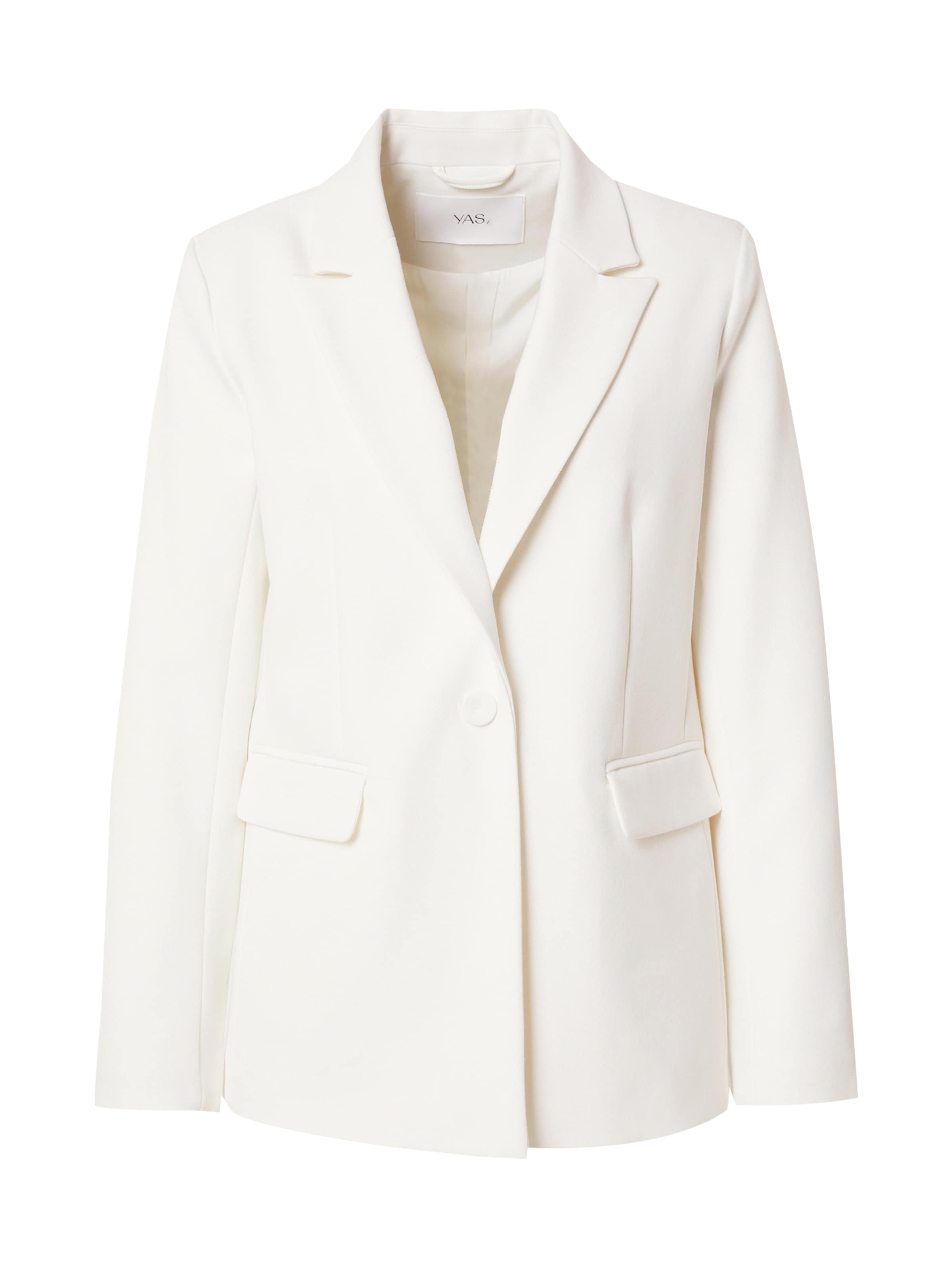 Pantaloni 'YASLIKKA' de la YAS pe alb: față