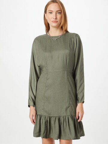 Gina Tricot Jurk 'Tove' in Groen: voorkant