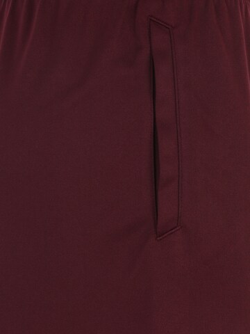 UNDER ARMOUR Ohlapna forma Športne hlače | rdeča barva