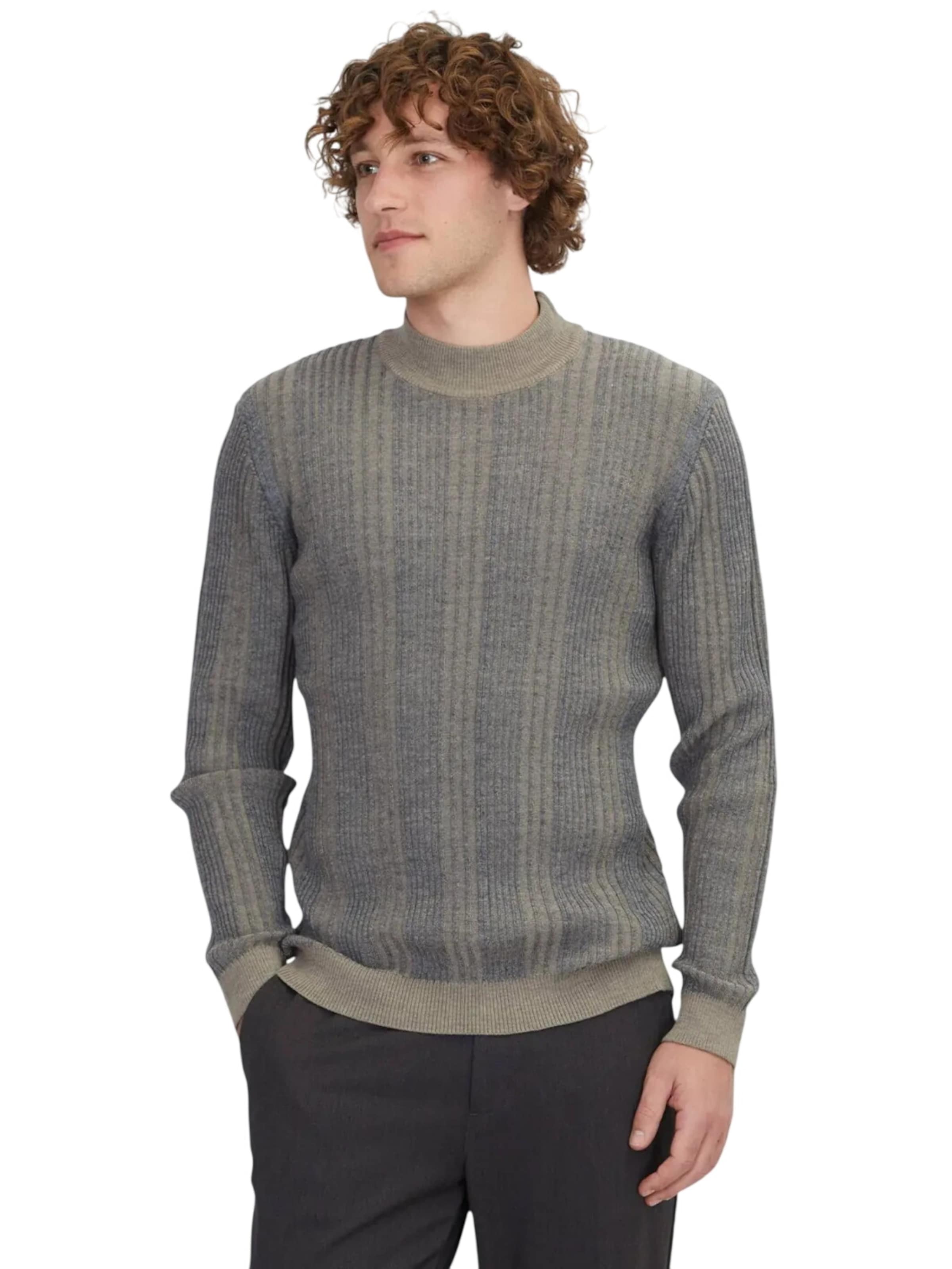 KİP Pullover in Grau: Vorderseite
