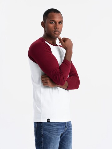 Ombre Shirt in Wit