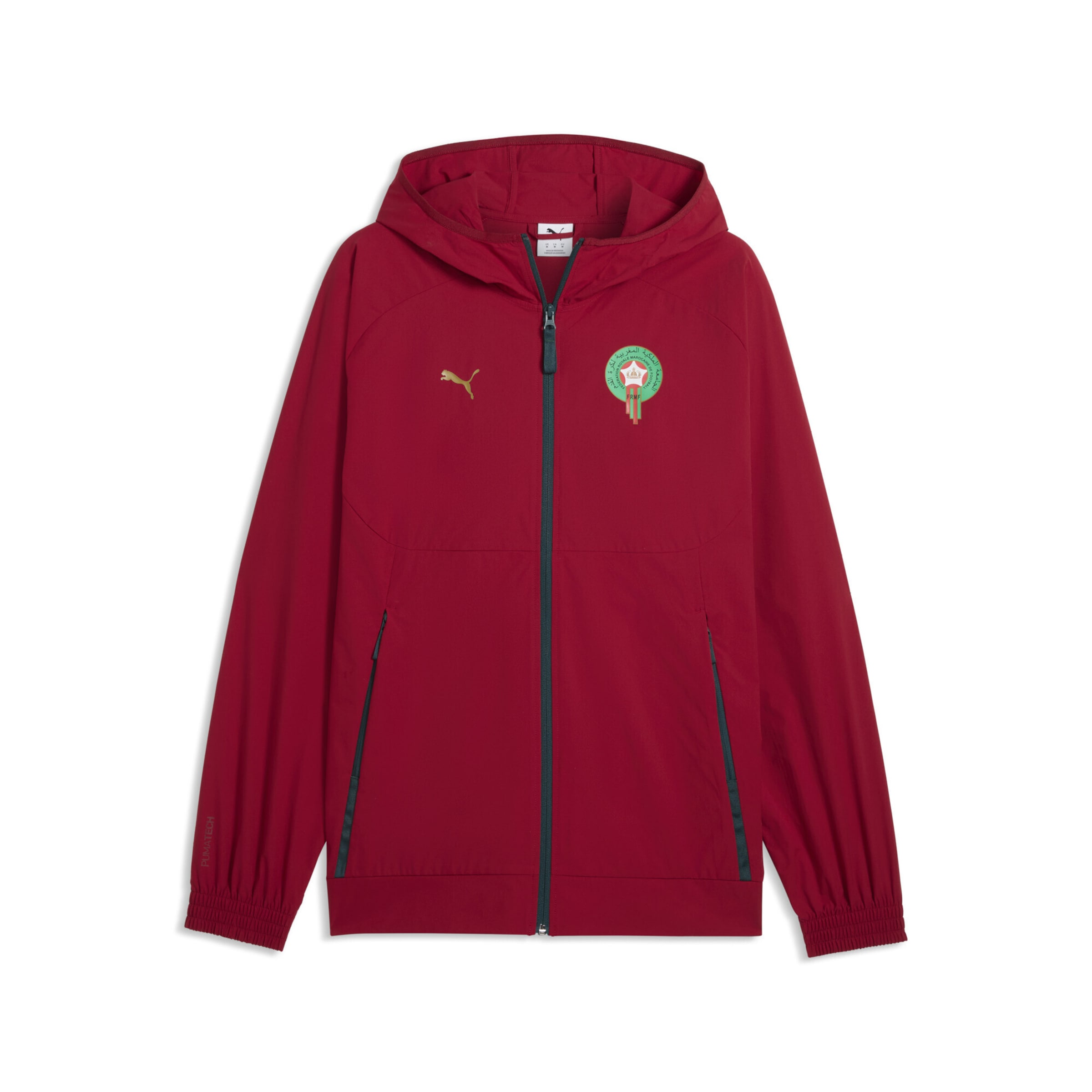 PUMA Trainingsjack in Rood: voorkant