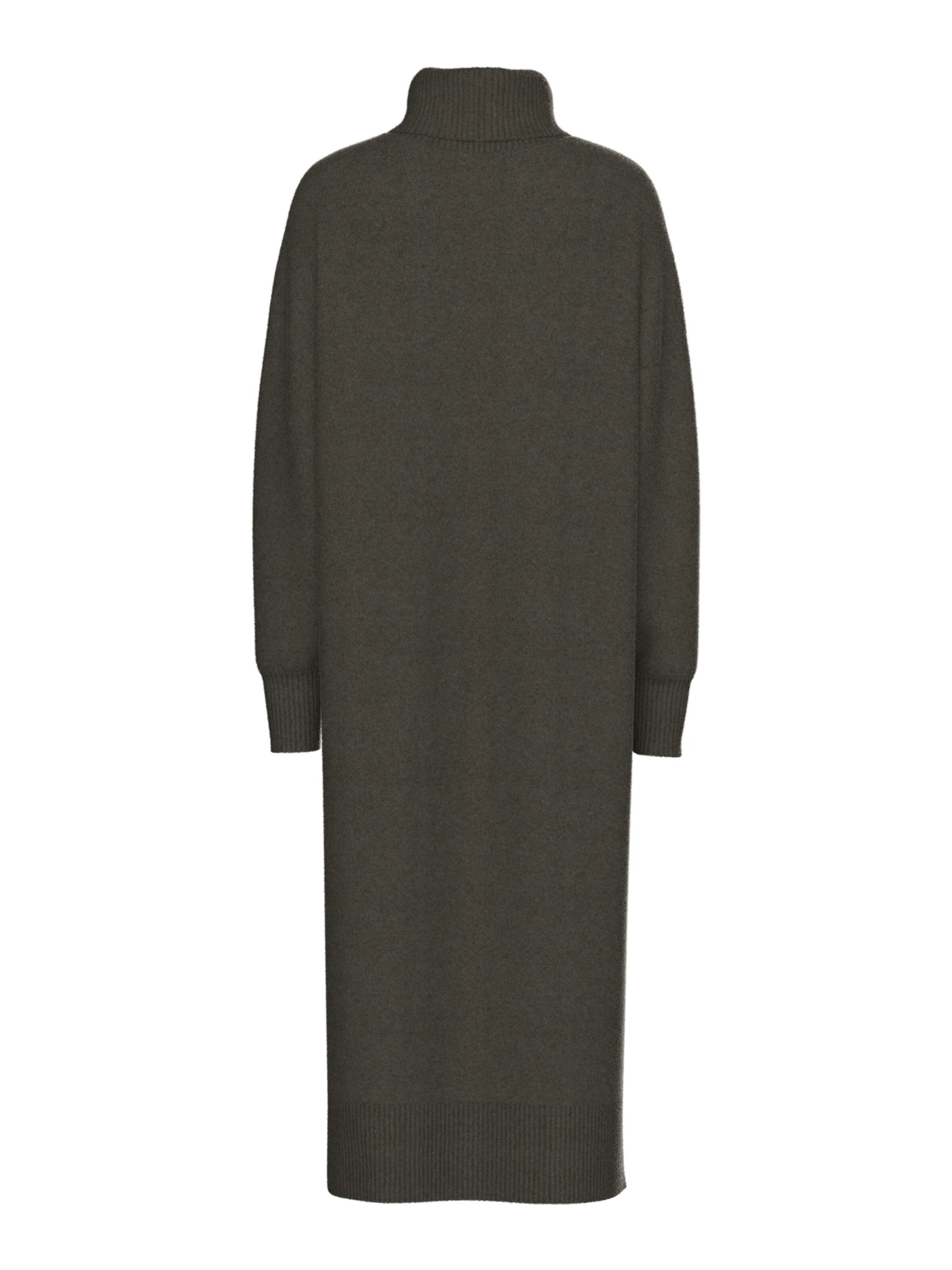 PIECES Πλεκτό φόρεμα 'PCMALOU' σε καφέ