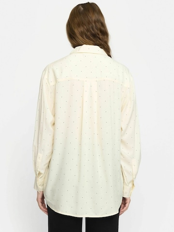 T-shirt ' SRMargot ' Soft Rebels en beige : derrière