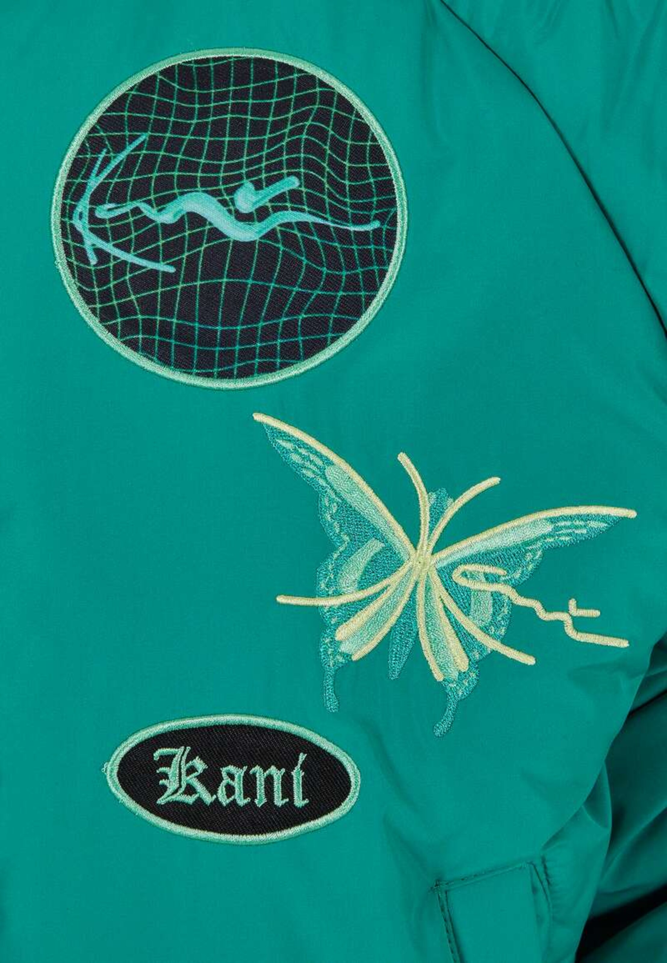 Karl Kani Přechodná bunda – zelená