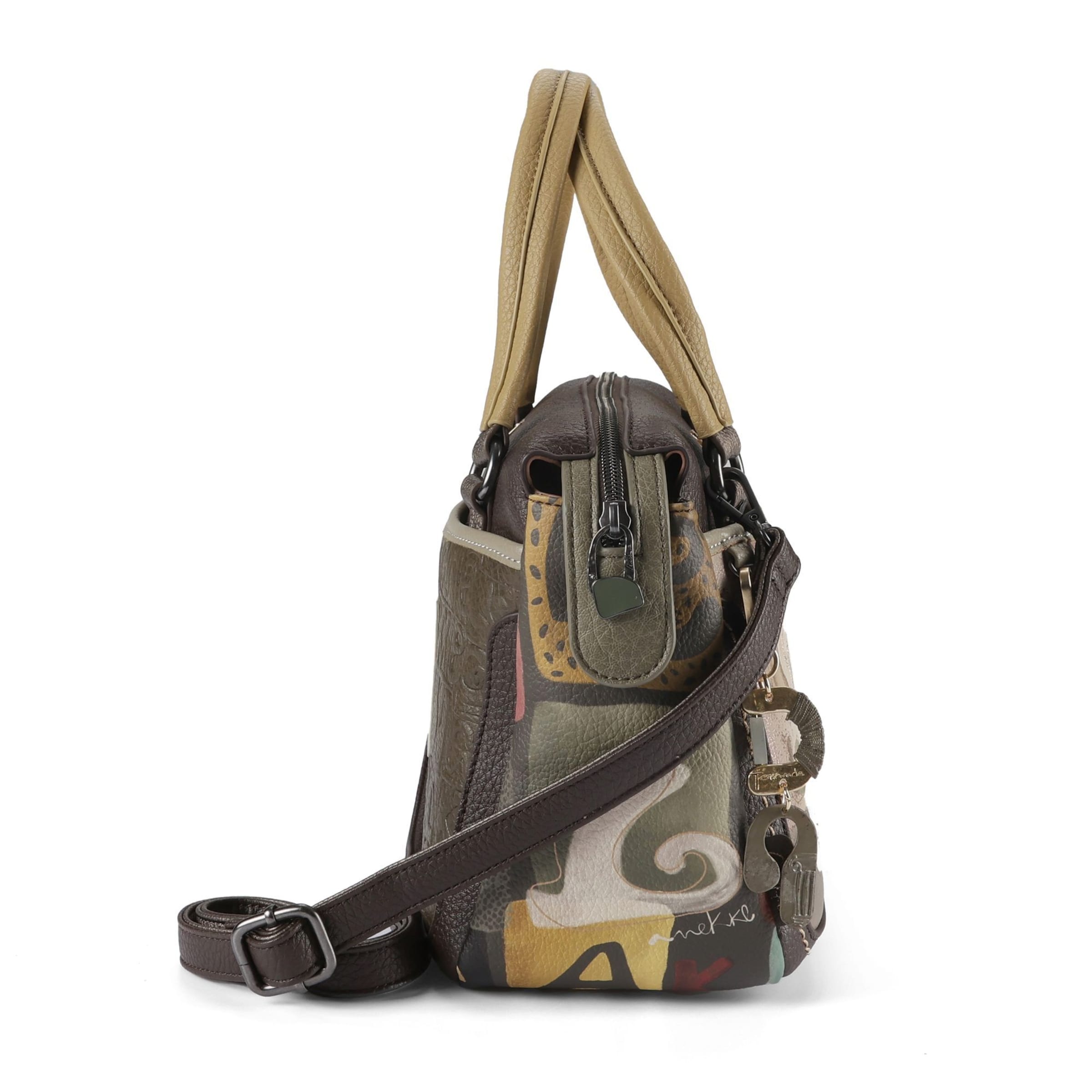 Anekke Schultertasche 'Muse' in Braun