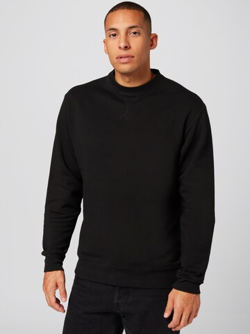 ABOUT YOU x Kevin Trapp Sweatshirt 'Lewis' in Black: front