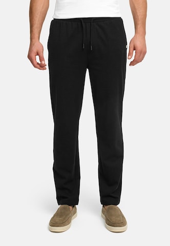INDICODE JEANS Regular Chino 'Nogo' in Zwart: voorkant
