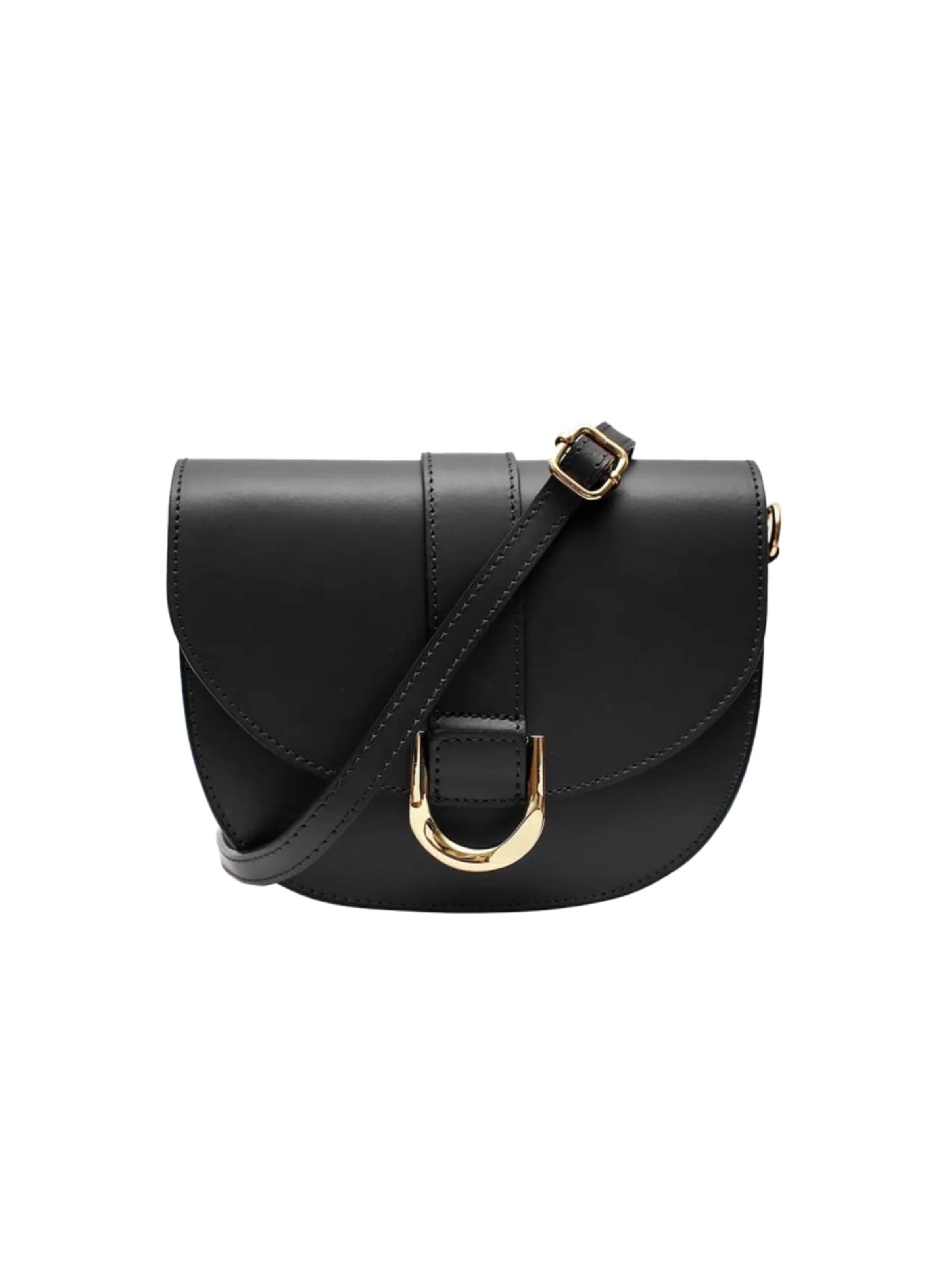 Cherry paris Handbag 'Augustine' in Black: front