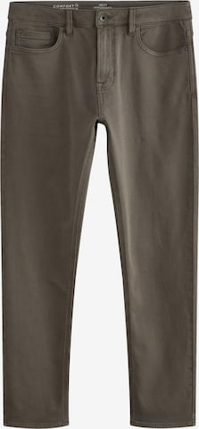 NextSlimfit Traperice - smeđa boja: prednji dio