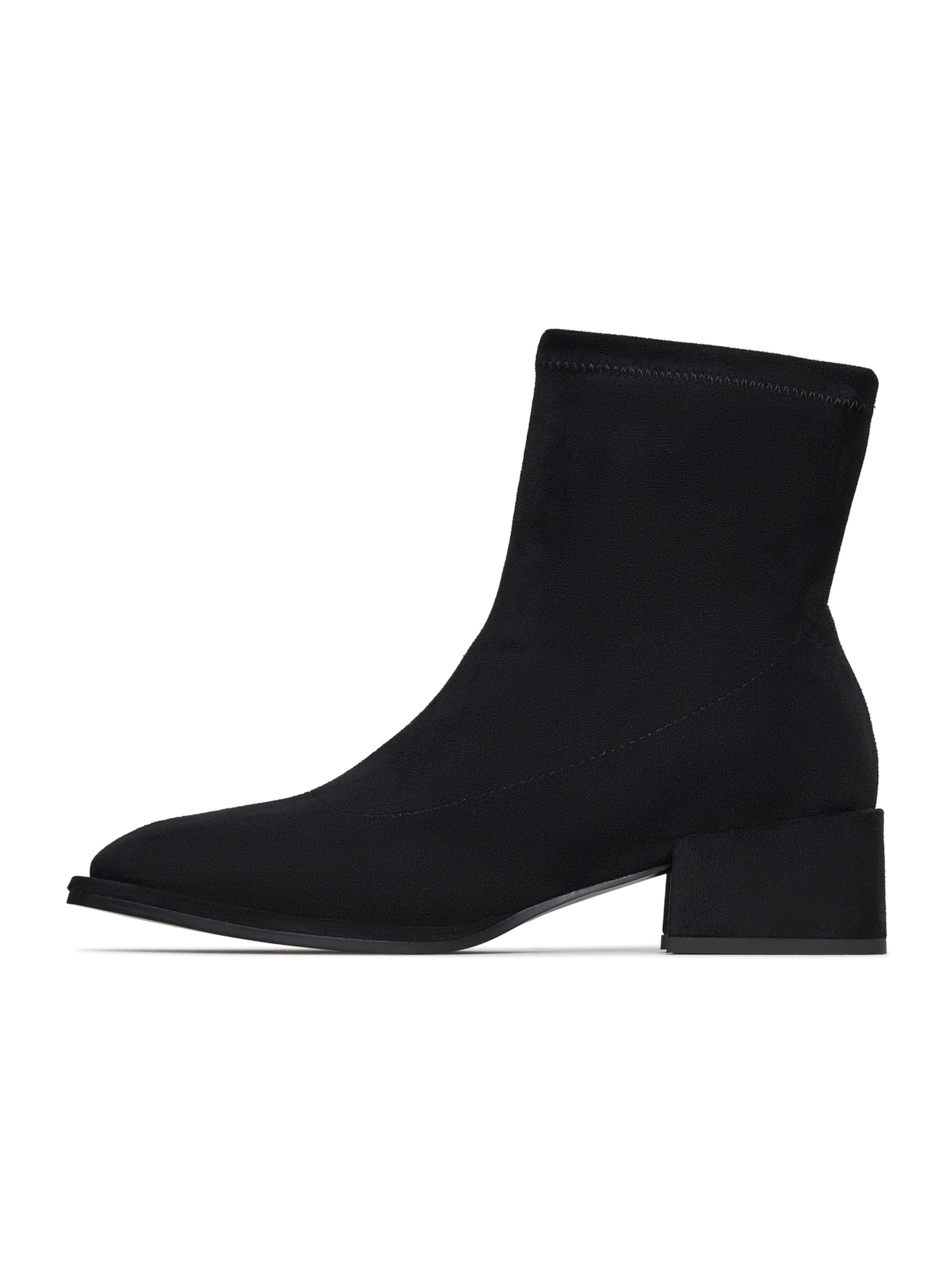 CESARE GASPARI Booties in Black: front