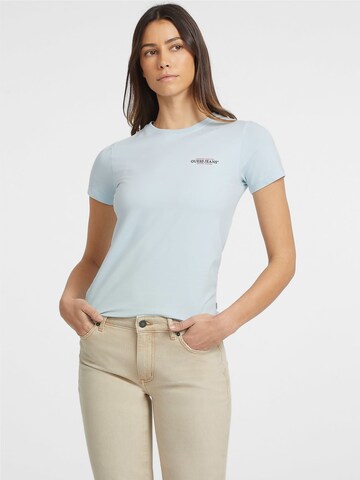 GUESS JEANS T-Shirt in Blau: Vorderseite