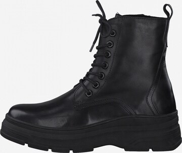 MARCO TOZZI Lace-Up Ankle Boots in Black