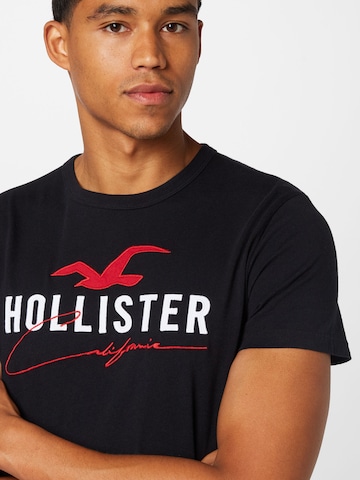 HOLLISTER T-Shirt in Schwarz