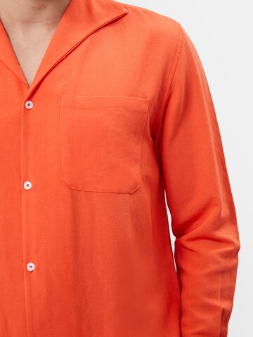 Coupe regular Chemise Antioch en orange