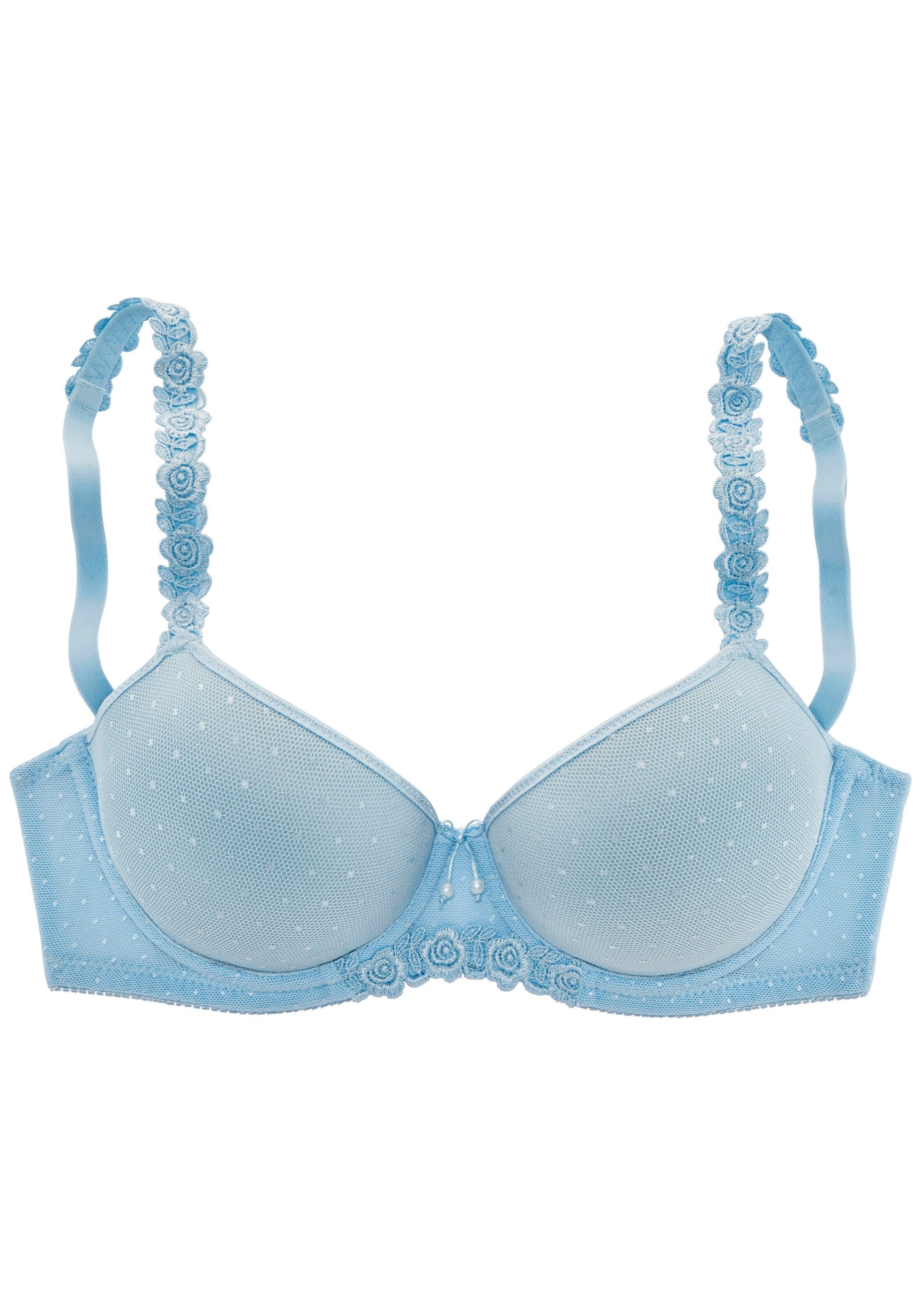 LASCANA Bra in Blue: front