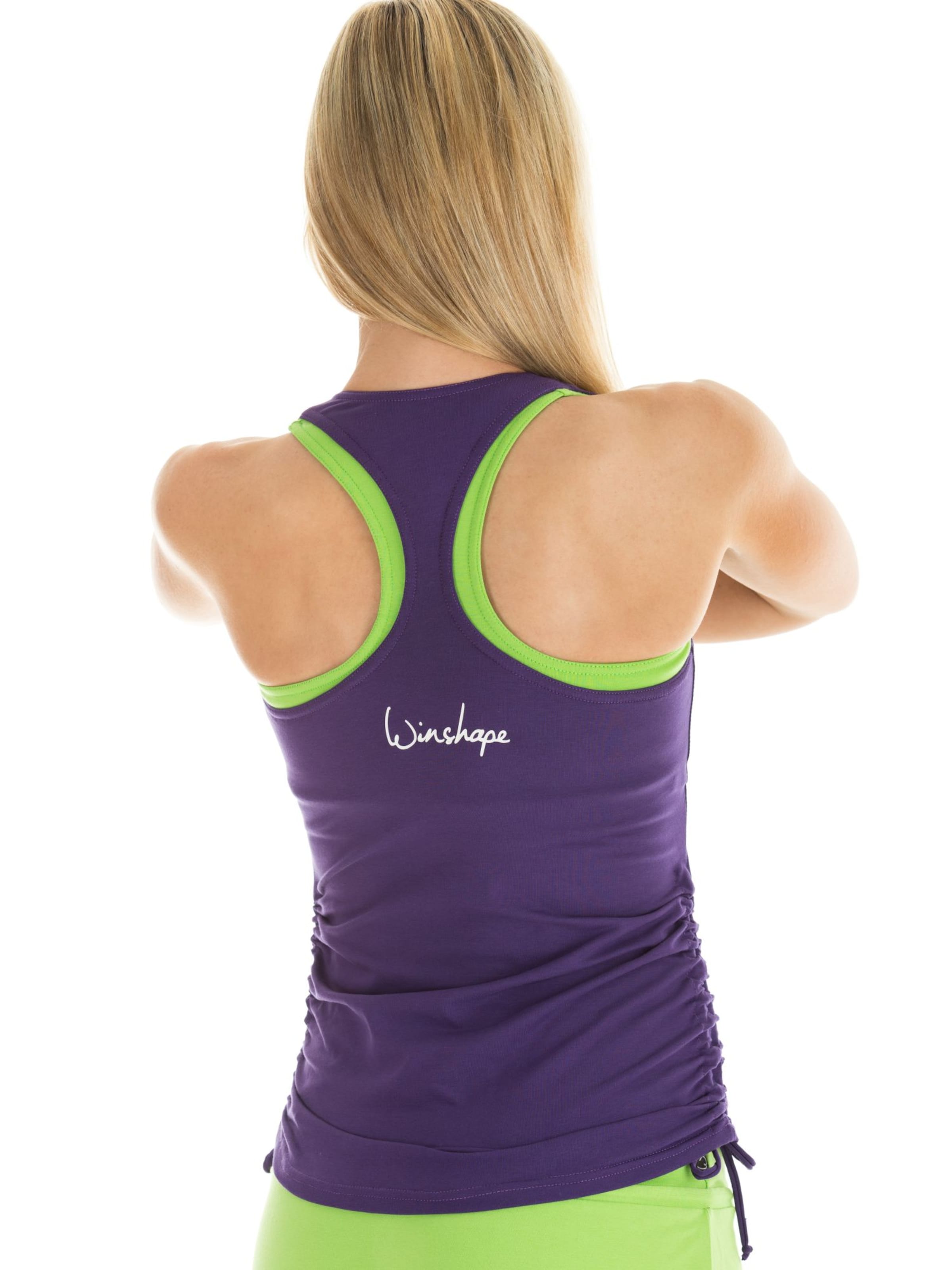 Winshape Bygelfri Sportbehå 'WVR1' i grön