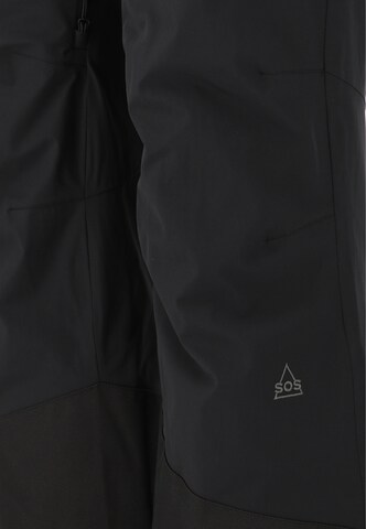 SOS Regular Outdoor Pants 'Straja' in Black