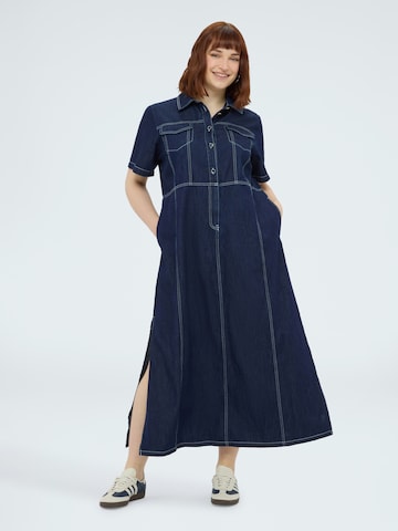 Robe Fiorella Rubino en bleu