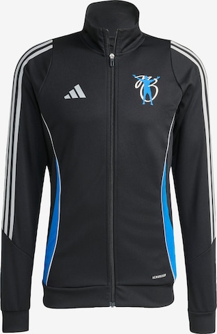 ADIDAS PERFORMANCE - Sudadera con cremallera deportiva 'Jude Bellingham' en negro: frente
