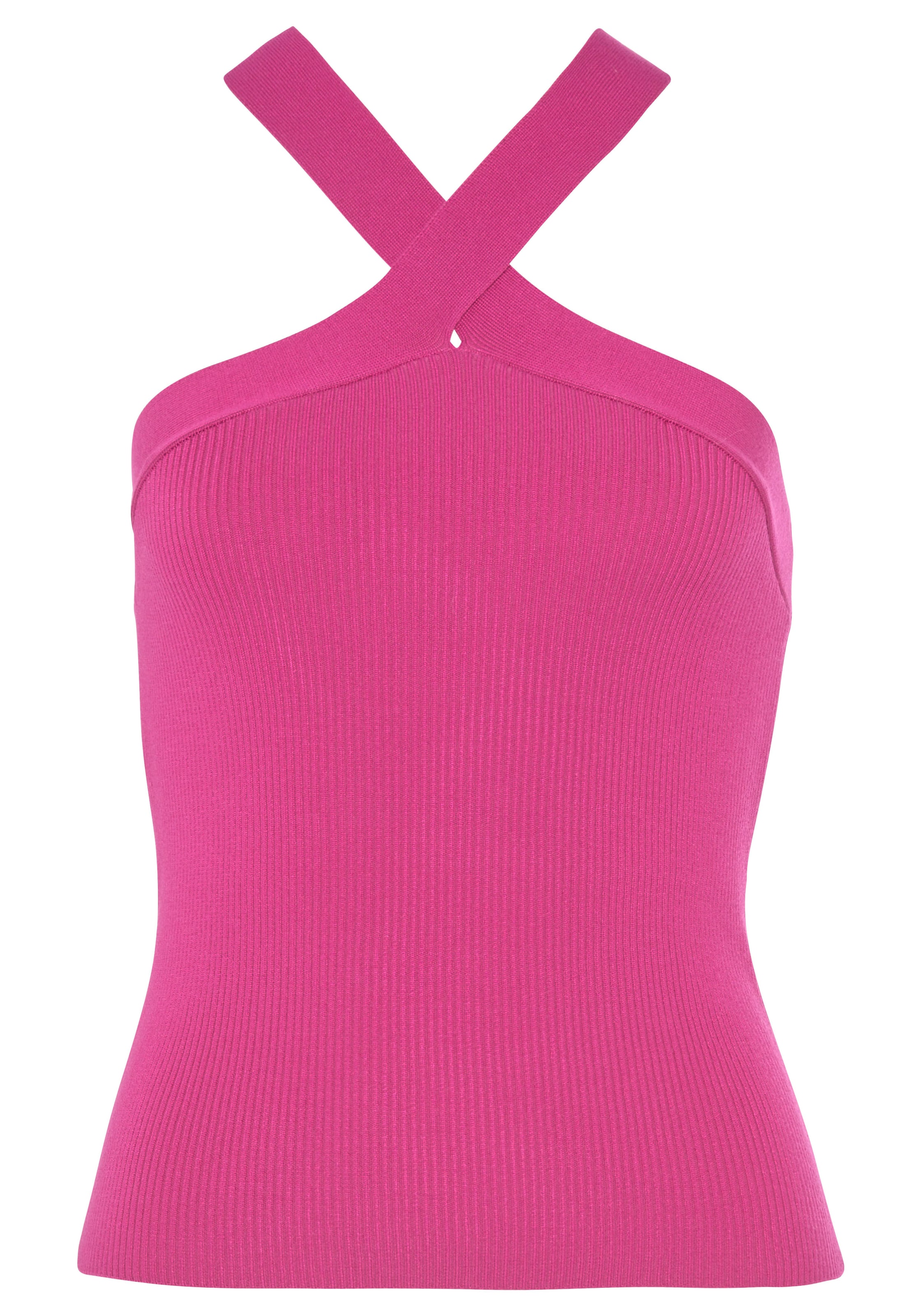 rožinė LASCANA Palaidinė be rankovių: priekis