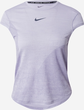 NIKE - Camisa funcionais em roxo: frente