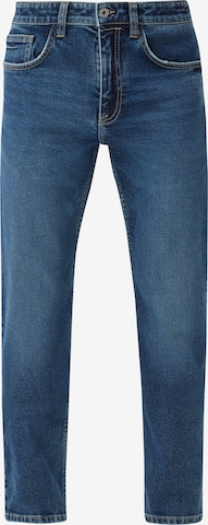 Slimfit Jeans de la s.Oliver pe albastru: față