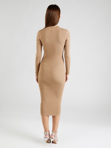 River Island Knit dress 'HEATSEAL' in Beige