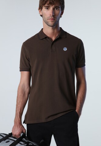 North Sails Poloshirt in Braun