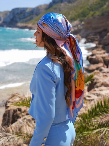 Foulard 'Fashion Week 100% Silk Scarf' di My Minelli in colori misti