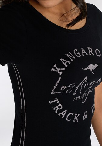 KangaROOS Shirt in Black
