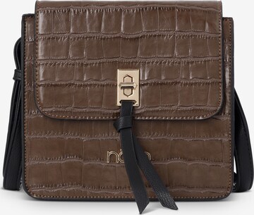 NOBO Crossbody Bag 'Mesmera' in Brown: front