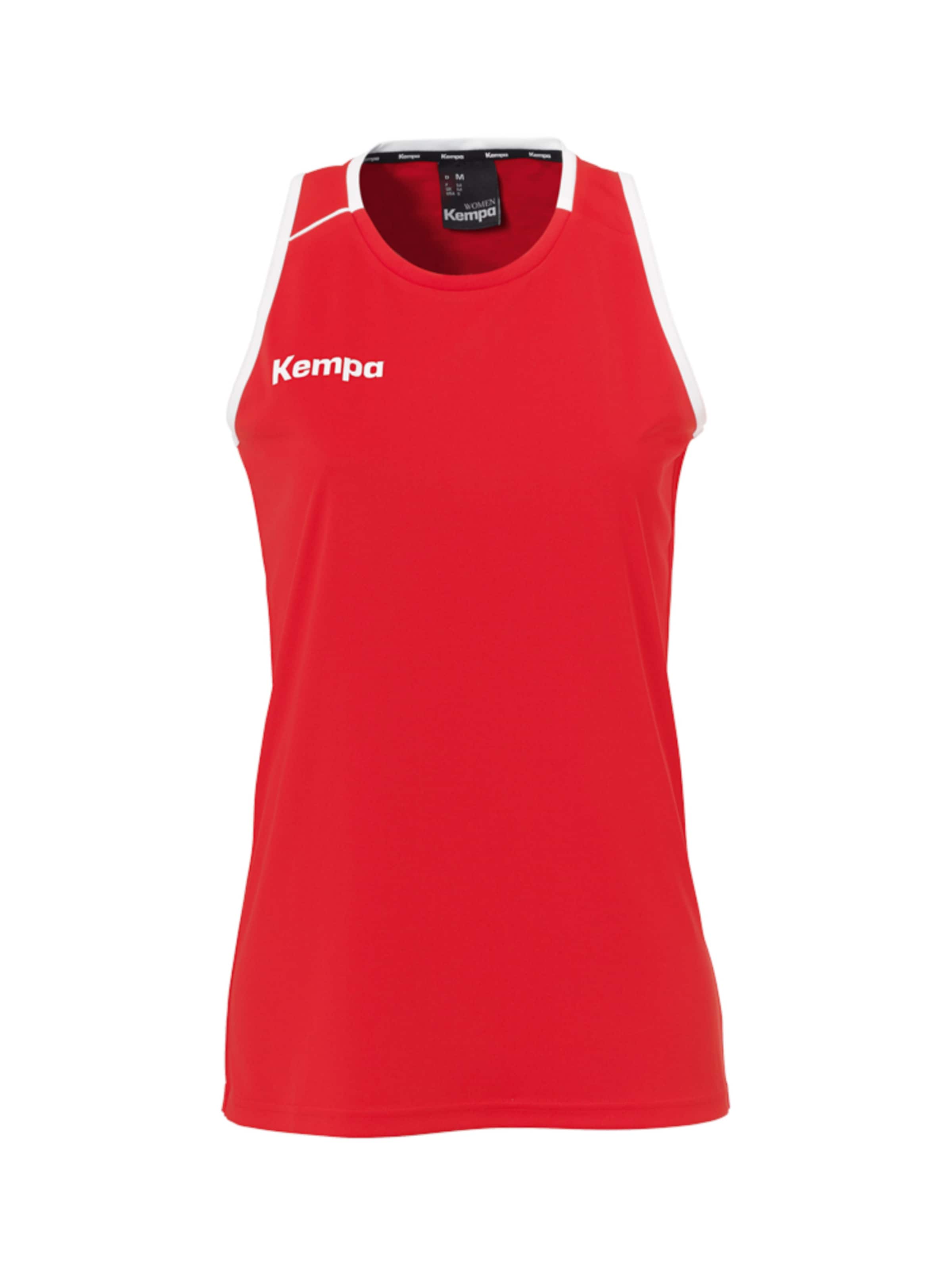 KEMPA Sporttop in Rot: Vorderseite