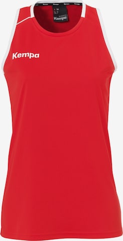KEMPA Sports Top in Red: front