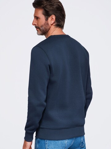 Felpa di Ombre in blu