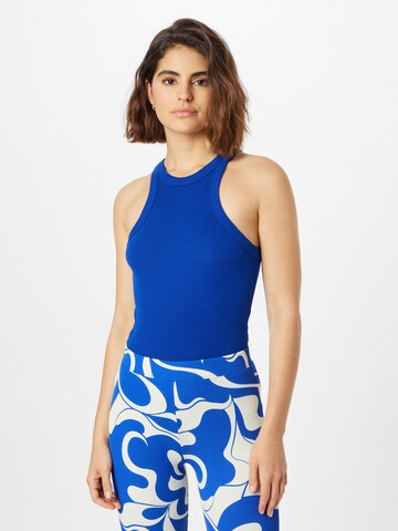 Gina Tricot Top in Blau: Vorderseite