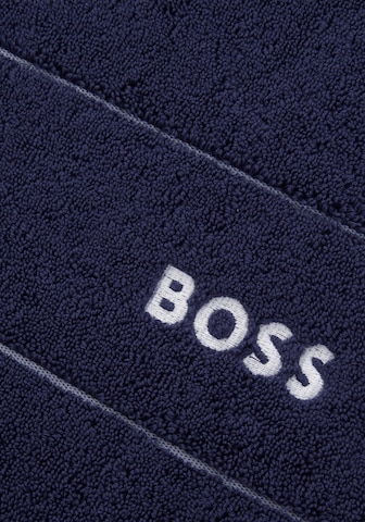 BOSS Home Shower Towel 'PLAIN' in Blue