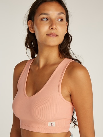 Calvin Klein Jeans Top in Roze