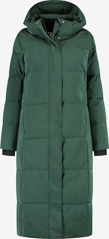 Travelin Vinterfrakke 'Freya' i grøn: forside