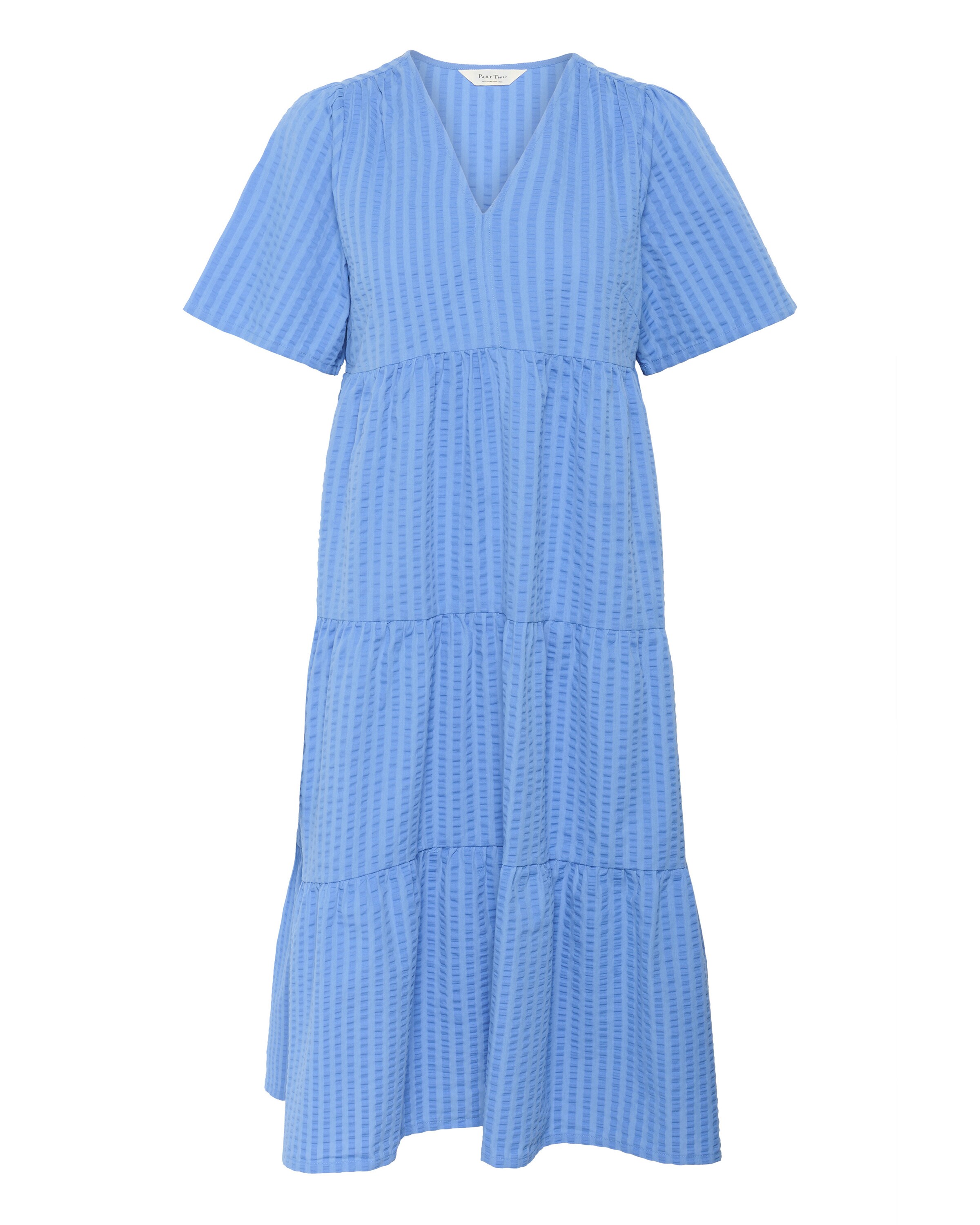 Part Two Kleid 'Pam' in Blau: Vorderseite