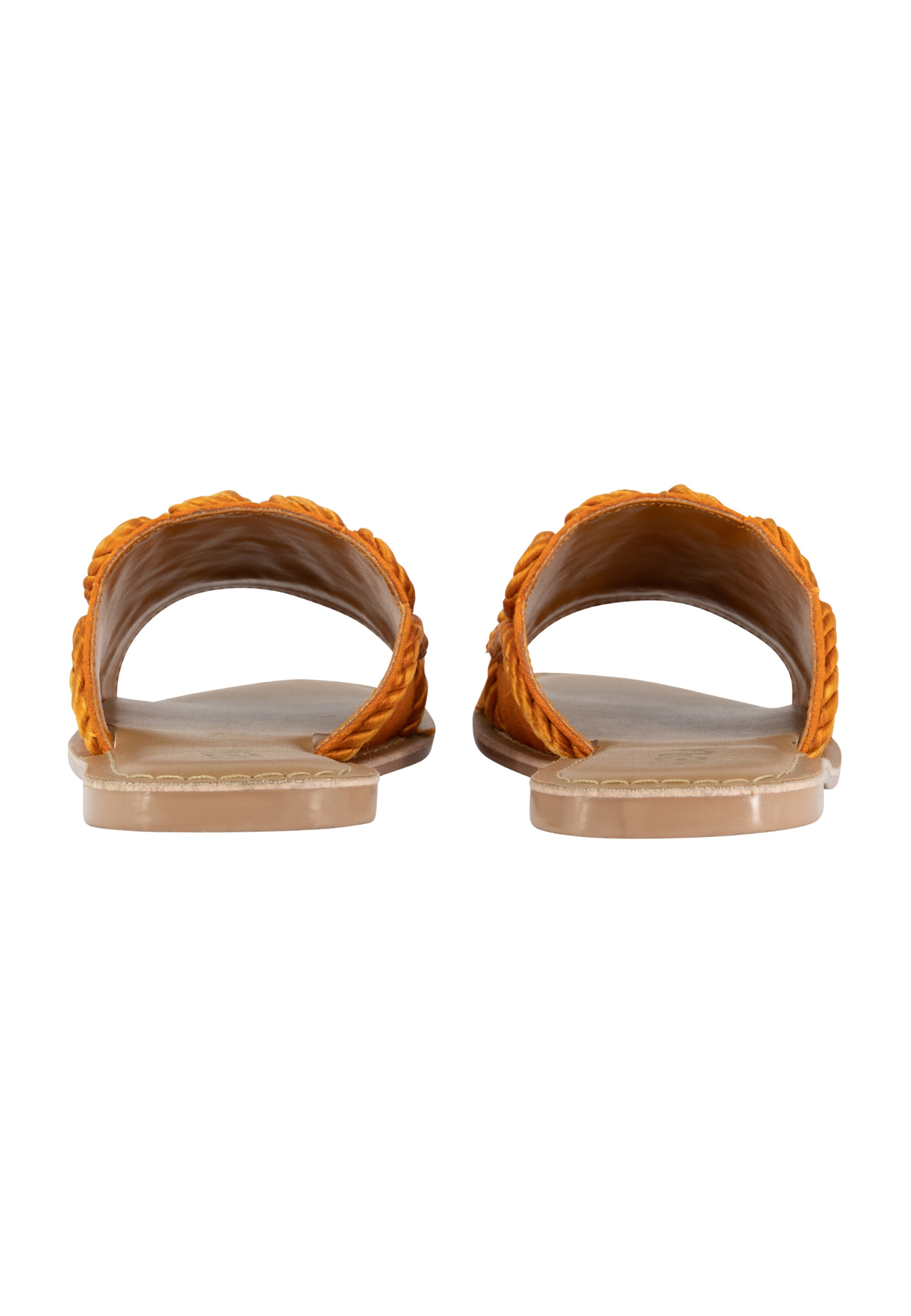 oranžs IZIA Ādas čības