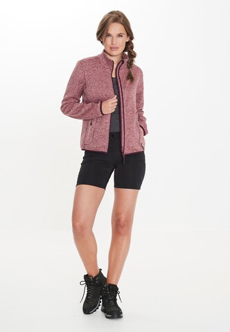 Whistler Athletic Fleece Jacket in Pink