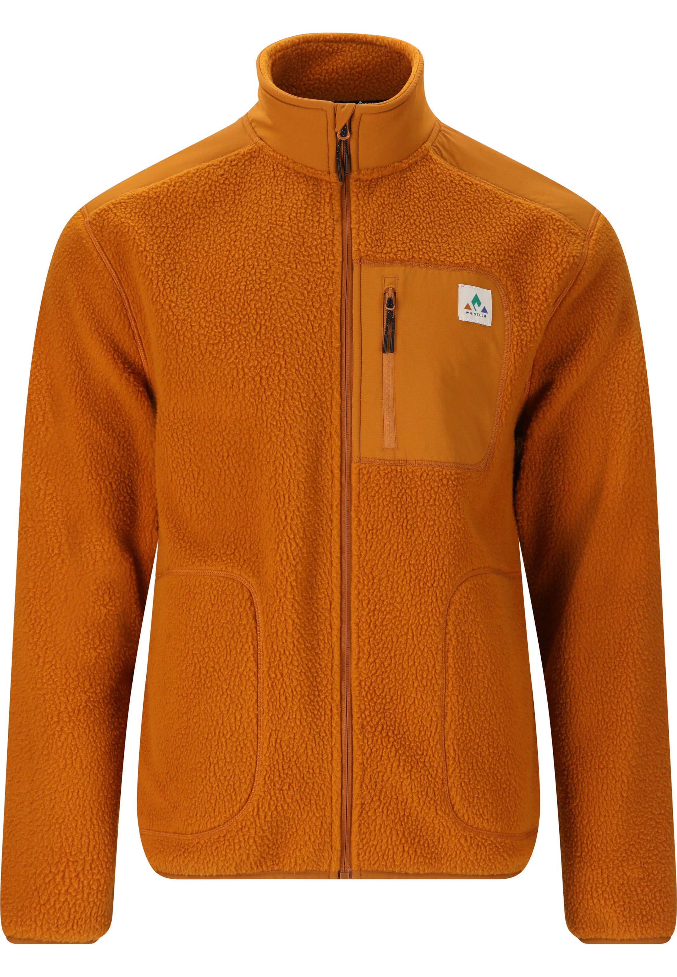 Whistler Athletic fleece jacket 'Felis' in Orange: front