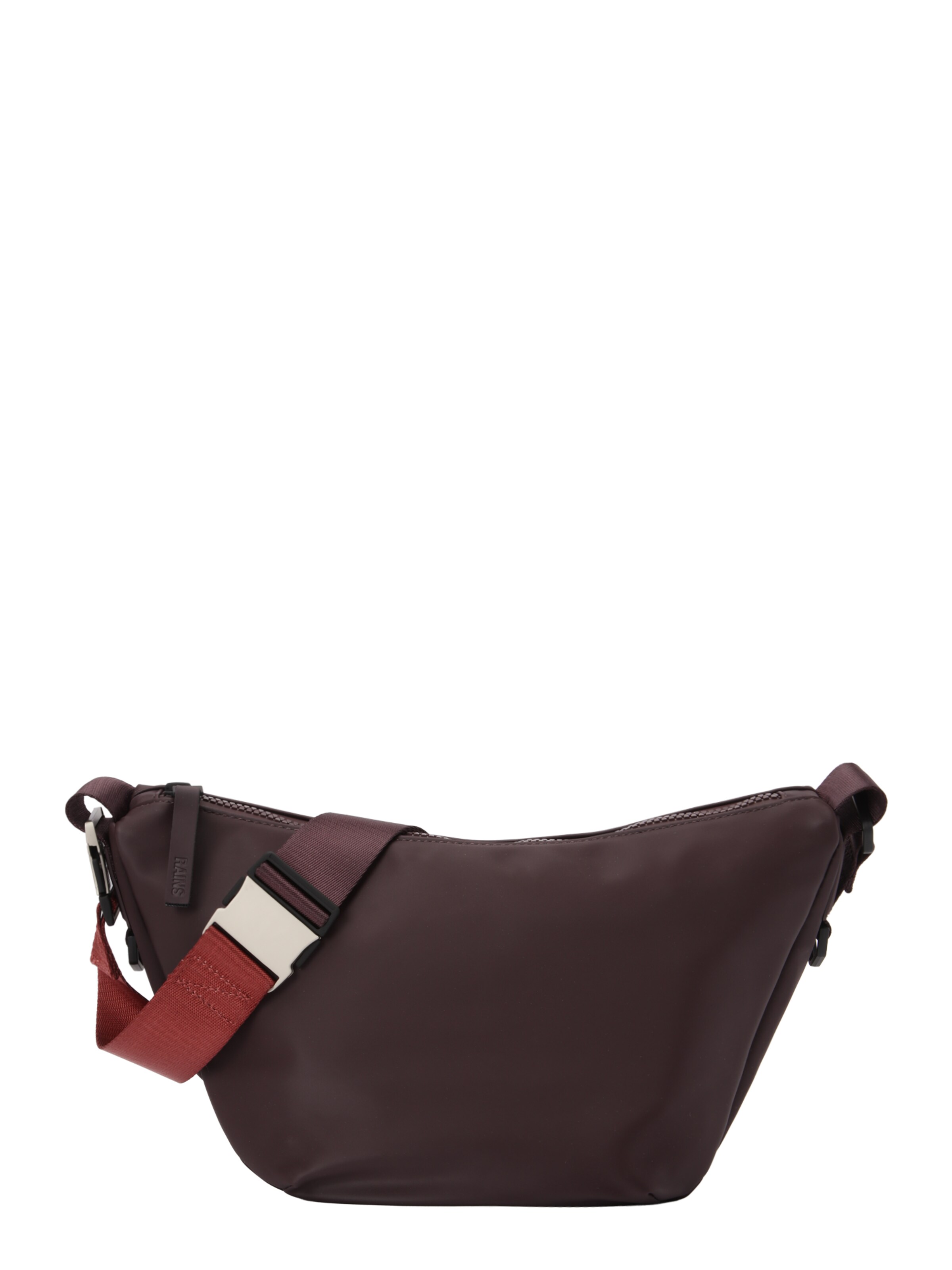 RAINS Õlakott 'Valera', värv punane: eest vaates