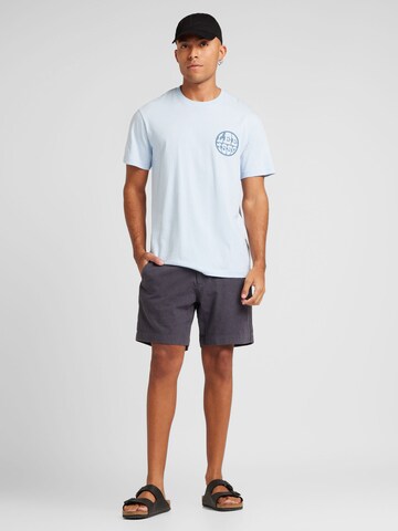 Lee T-Shirt 'SS RELAXED TEE' in Blau