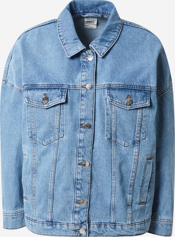 Veste mi-saison 'SAFE CAROLINE' ONLY en bleu : devant