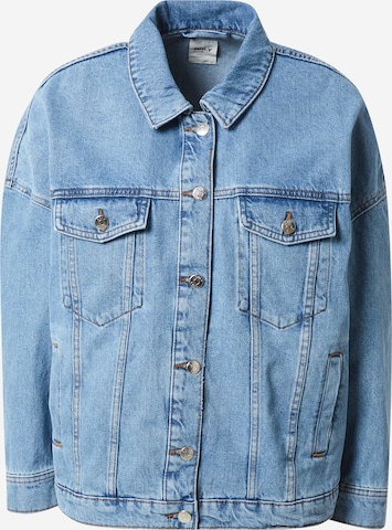 ONLY Prehodna jakna 'SAFE CAROLINE' | modra barva: sprednja stran